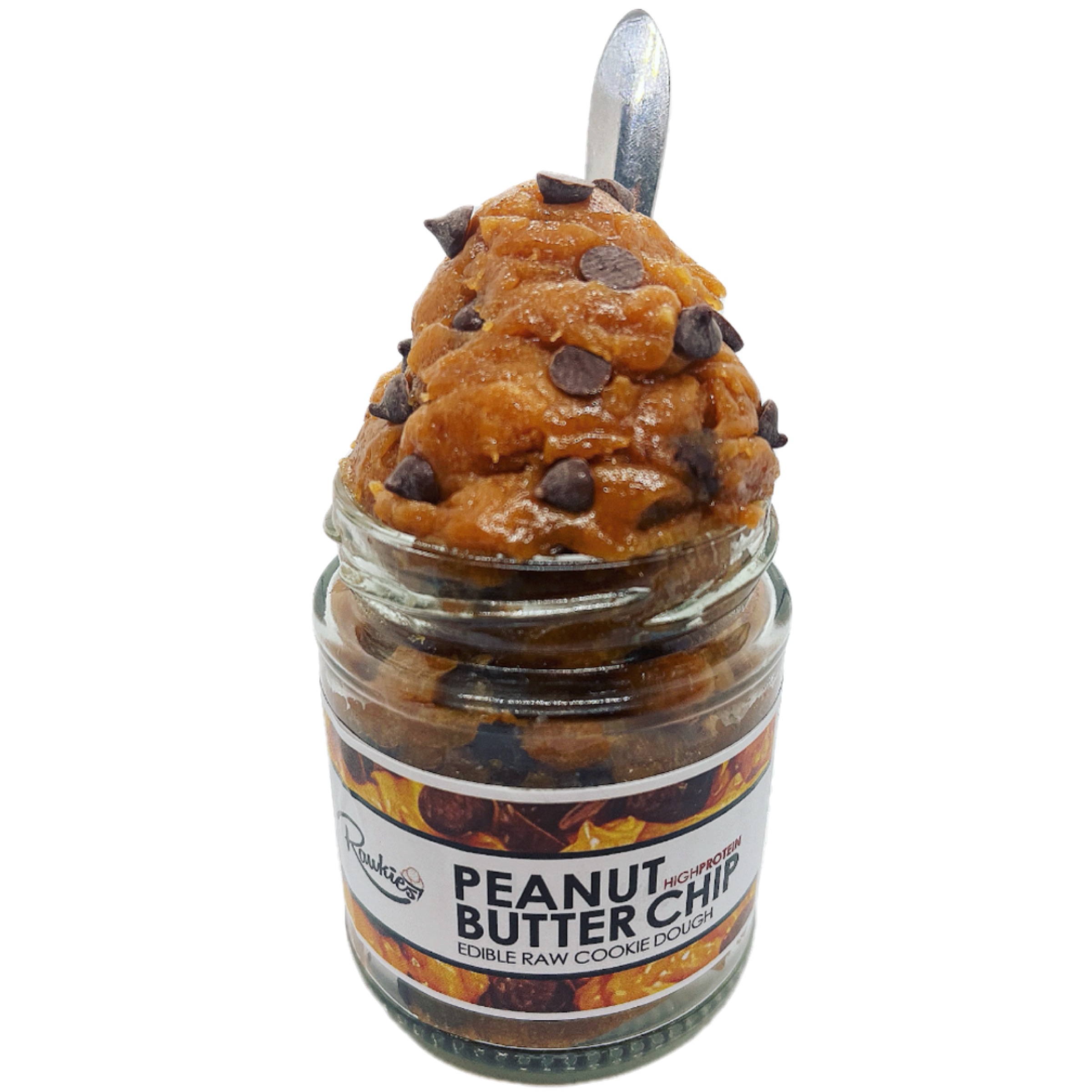 (Case) Peanut Butter Chip High Protein Ready-To-Eat Cookie Dough 24 x 190G - Image 2
