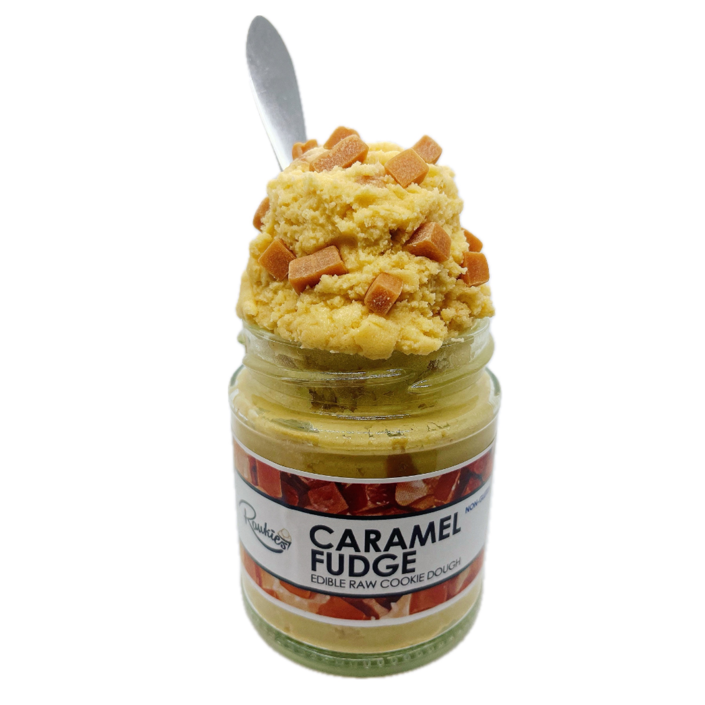 Caramel Fudge Ready-To-Eat Cookie Dough 190g - Image 2