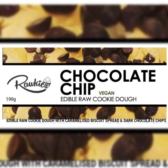 (Mix Box) Chocolate Chip, Birthday Cake & Chocolate Hazelnut Ready-To-Eat Cookie Dough 8+8+8 (24) x 190G - Image 3