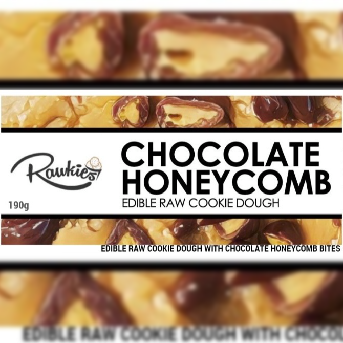 Chocolate Honeycomb Ready-To-Eat Cookie Dough 190g - Image 3